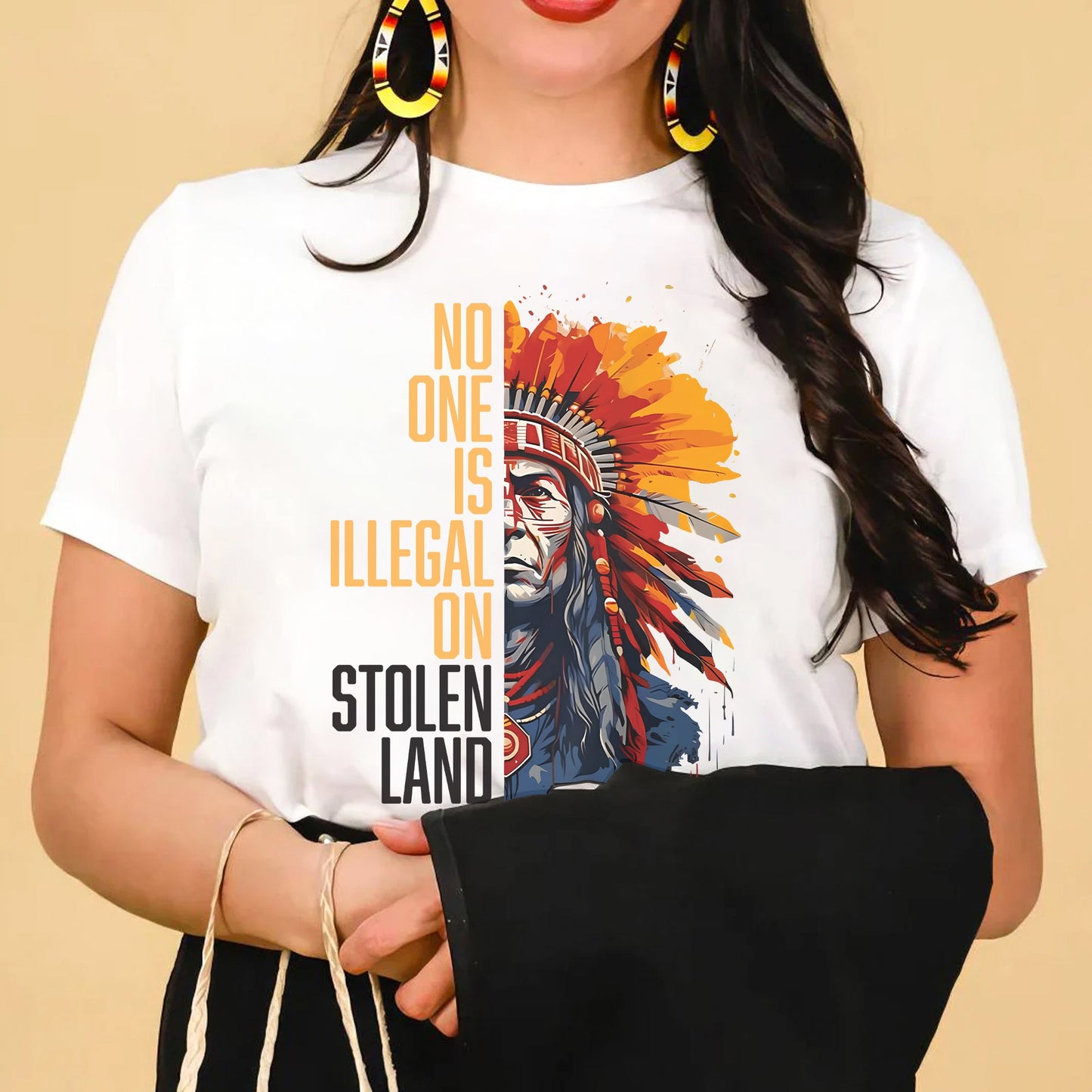 NO ONE IS ILLEGAL ON STOLEN LAND