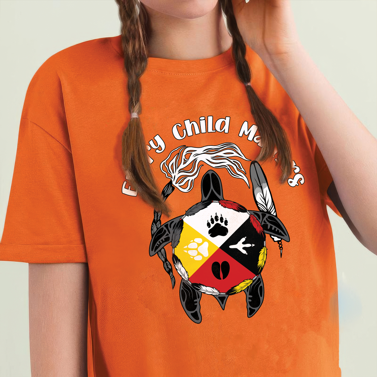 Every Child Matters For Orange Shirt Day Unisex T-Shirt/Hoodie/Sweatshirt 143