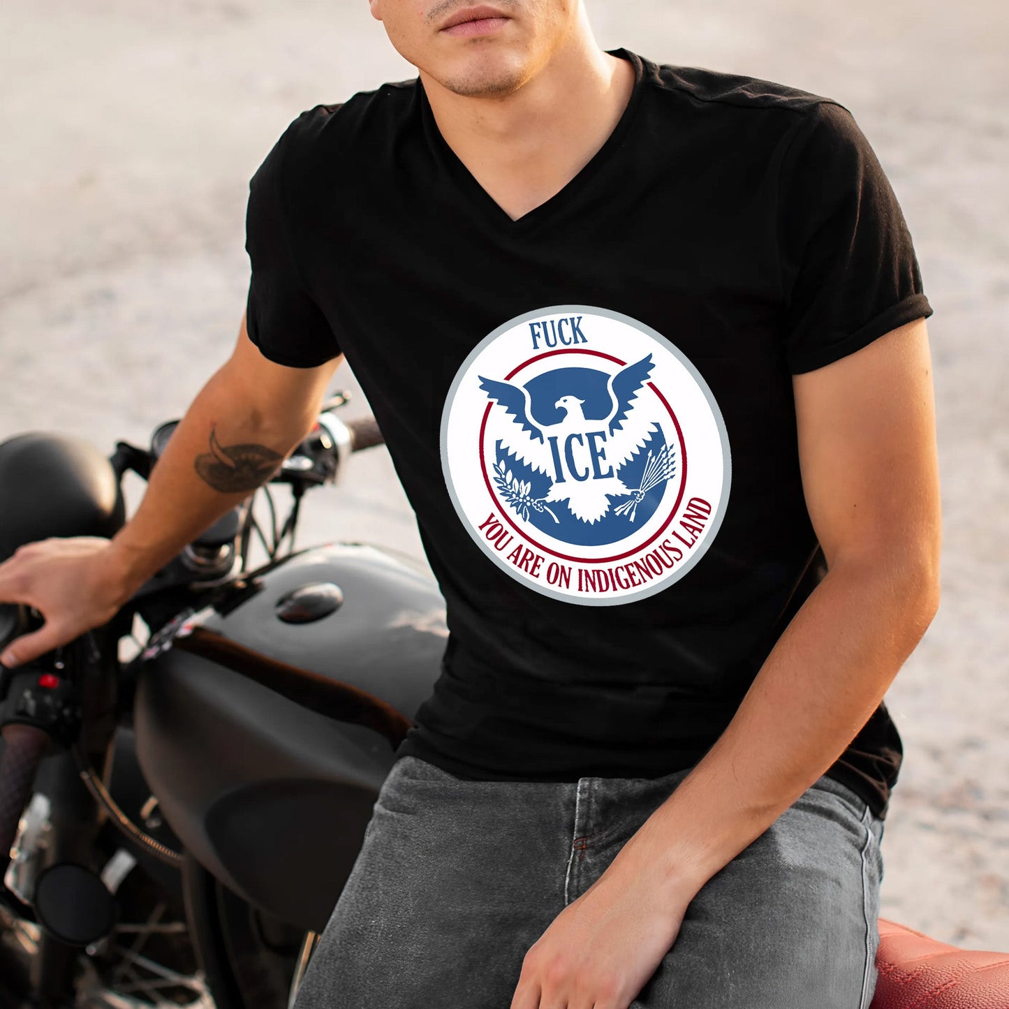 YOU ARE ON INDIGENOUS LAND - One Sides Unisex T-Shirt/T-Shirt V-Neck/Hoodie/Sweatshirt