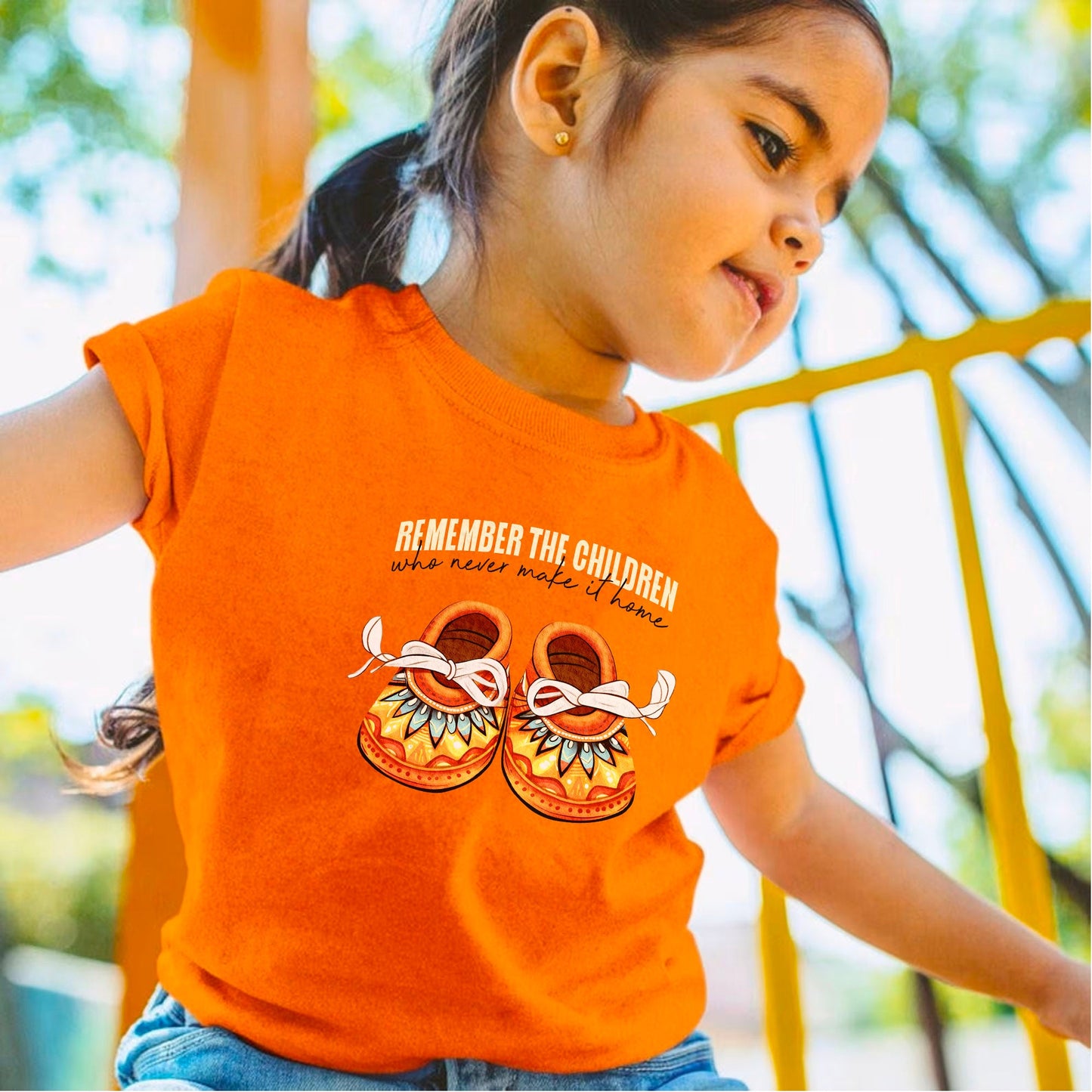 Every Child Matters Shoes Indigenous Orange Shirt Day Unisex T-Shirt/Hoodie/Sweatshirt