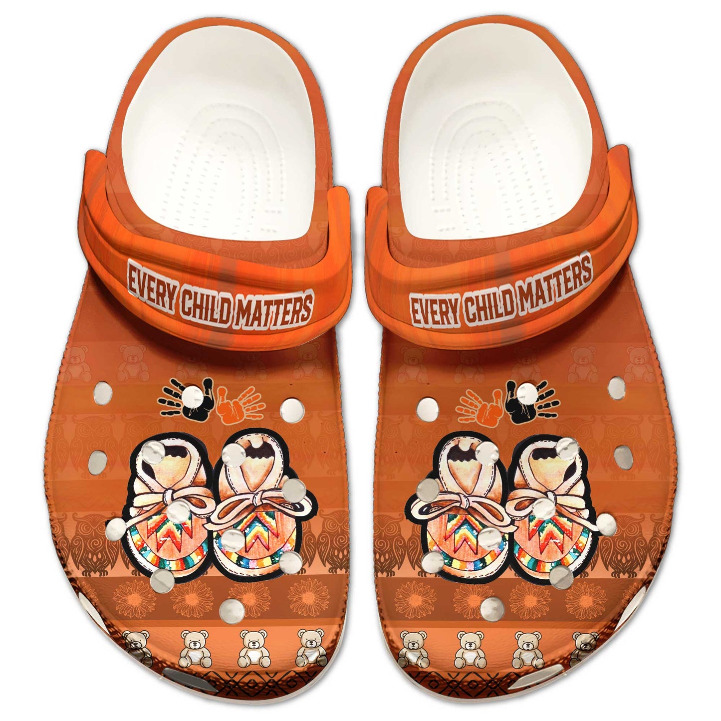 Every Child Matters For Orange Shirt Day 3D Clogs