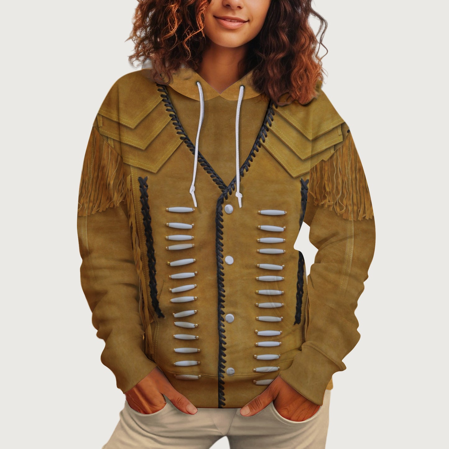 Yellow Outfit Like 3D Hoodie WCS