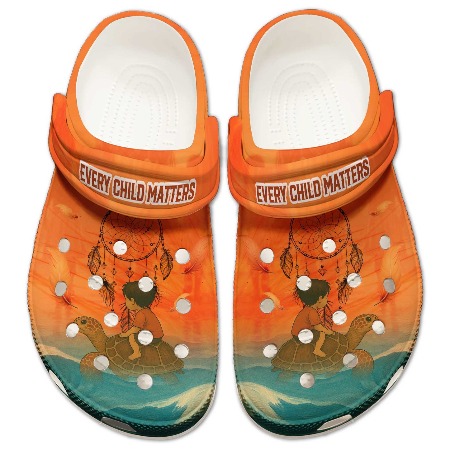 Every Child Matters For Orange Shirt Day 3D Clogs