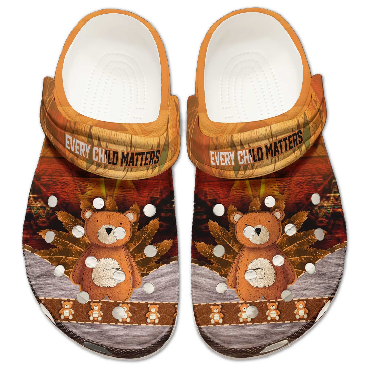 Every Child Matters For Orange Shirt Day 3D Clogs