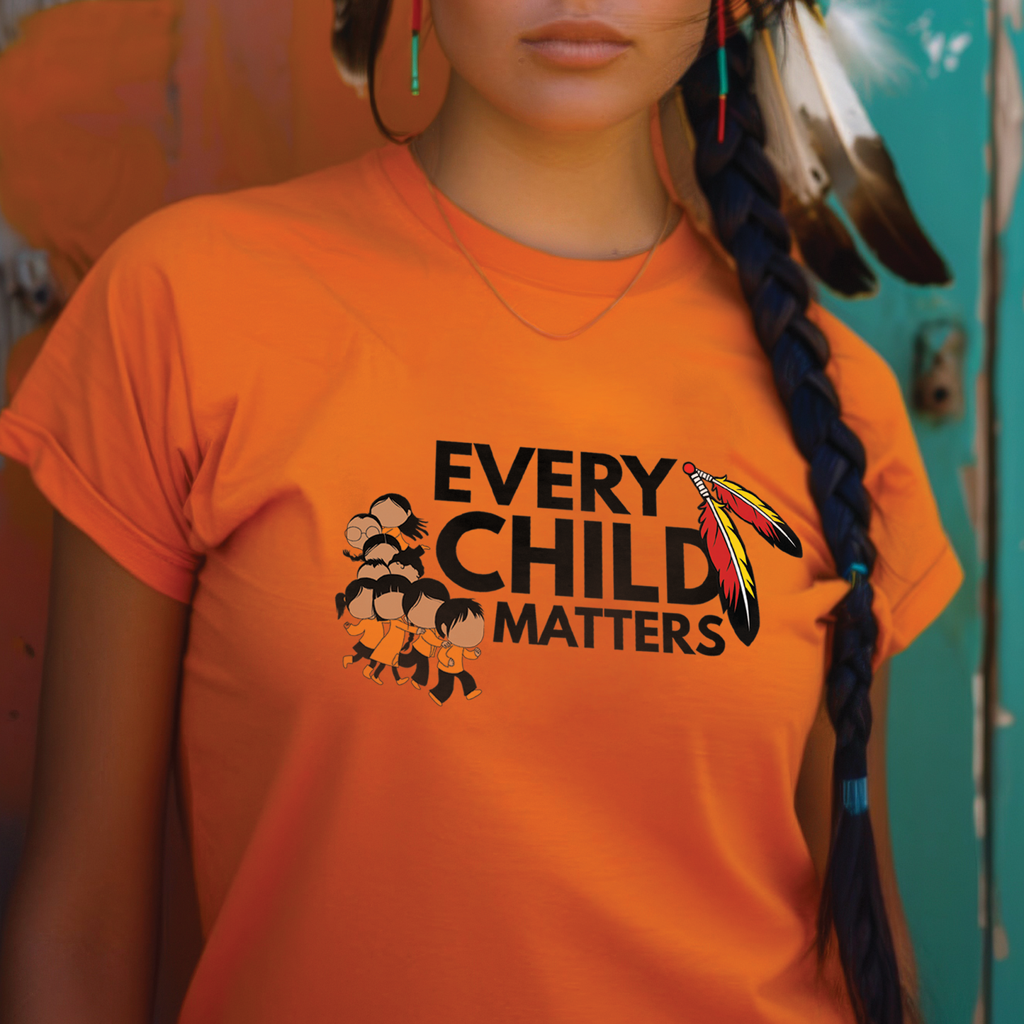 Every Child Matters For Orange Shirt Day Unisex T-Shirt/Hoodie/Sweatshirt 142