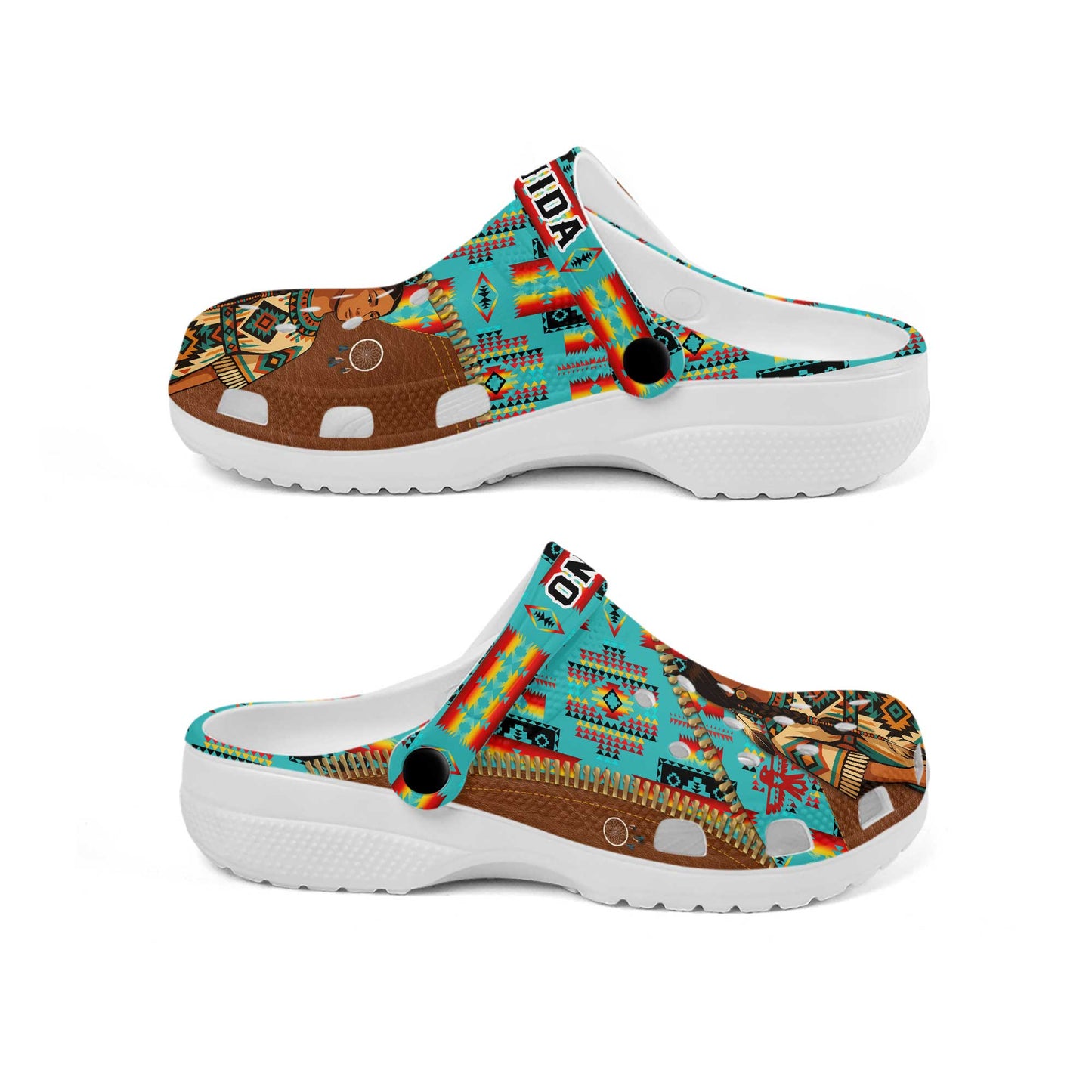 Custom Name Native American Clogs for Women – A Meaningful Gift for Your Loved Ones