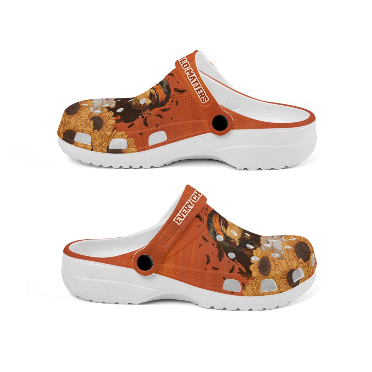 Every Child Matters For Orange Shirt Day 3D Clogs