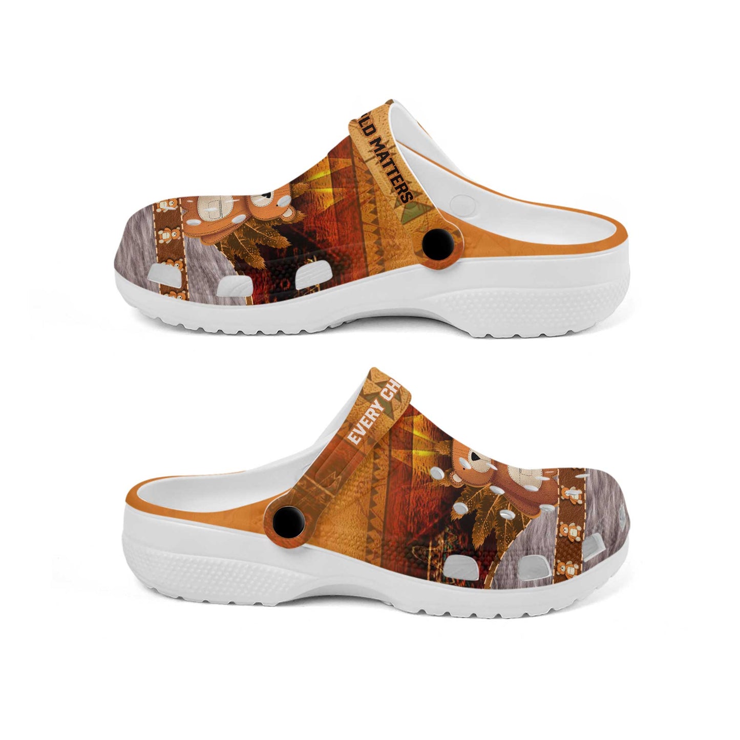 Every Child Matters For Orange Shirt Day 3D Clogs