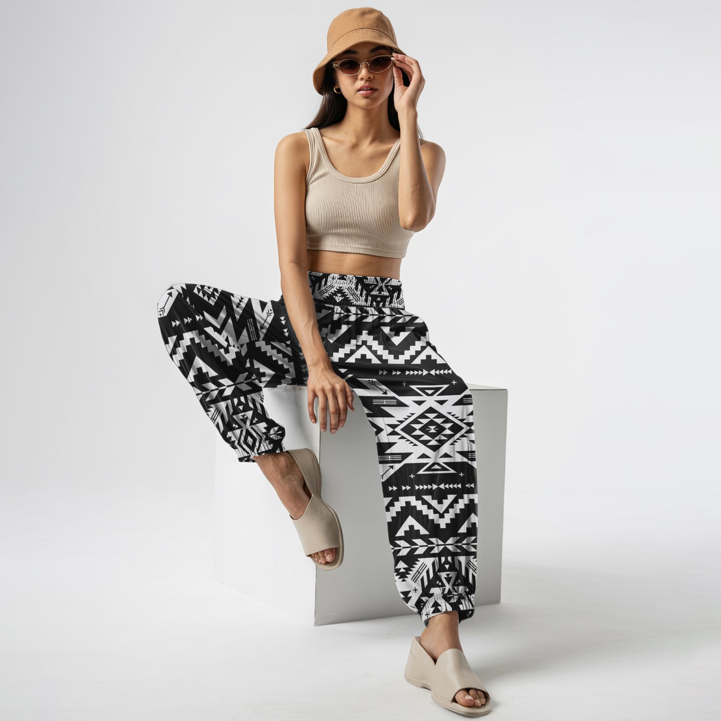 Boho Harem Pants - Yoga Boho Clothes with Pockets 01