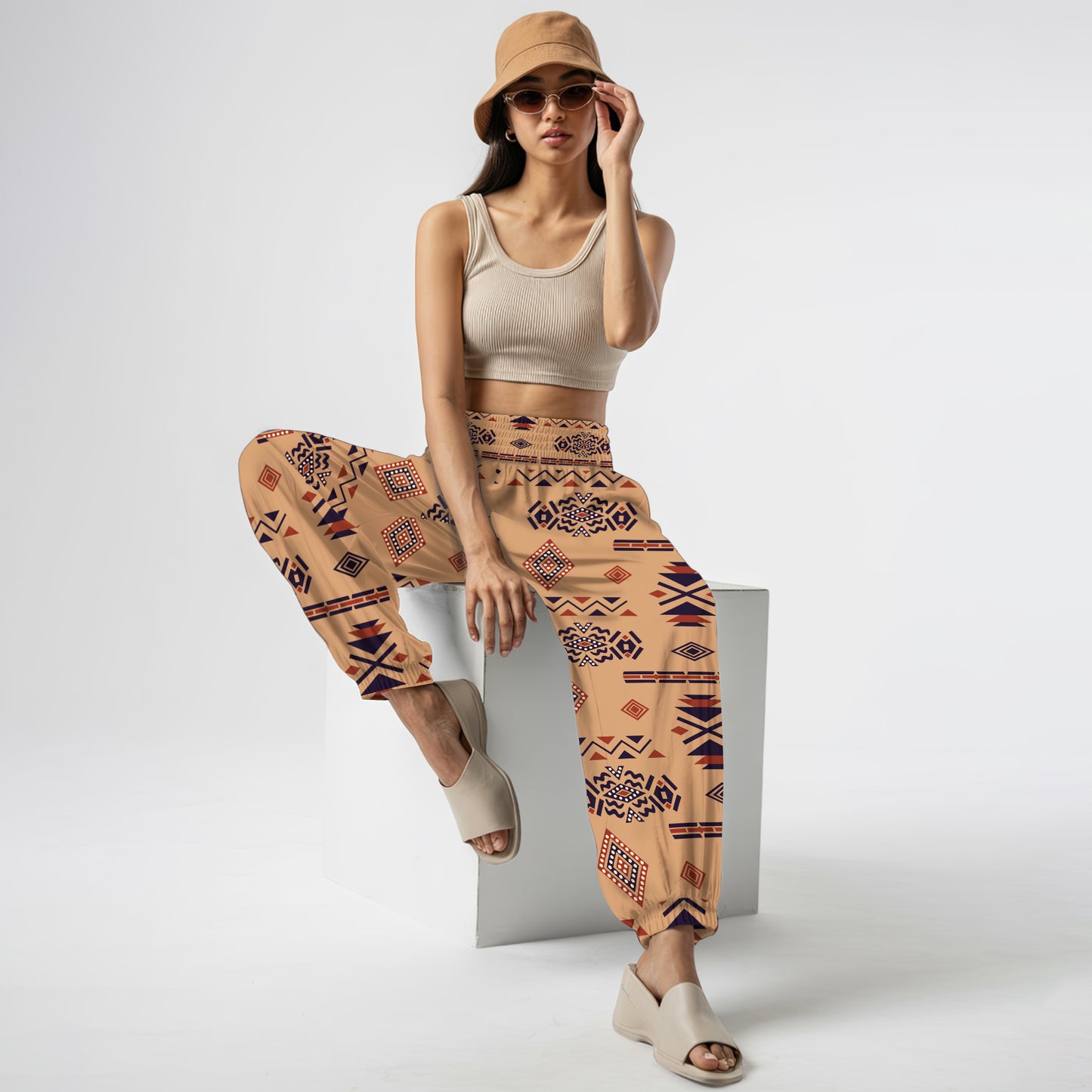 Boho Harem Pants - Yoga Boho Clothes with Pockets 02
