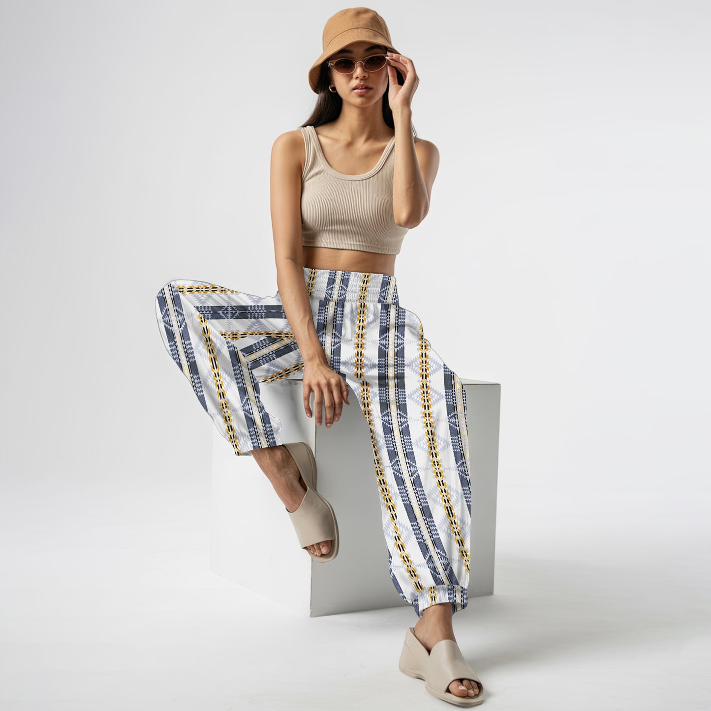 Boho Harem Pants - Yoga Boho Clothes with Pockets