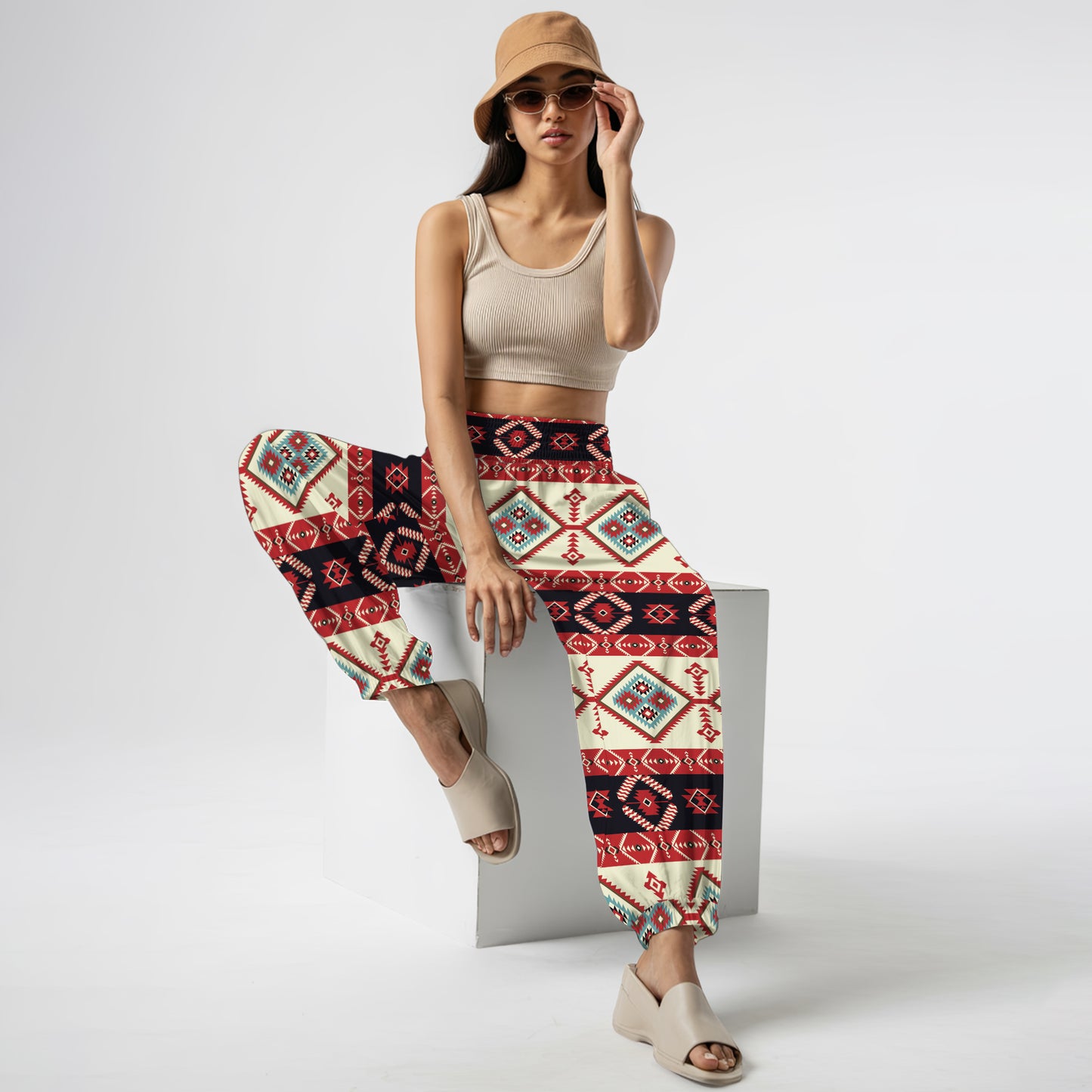 Boho Harem Pants - Yoga Boho Clothes with Pockets 13