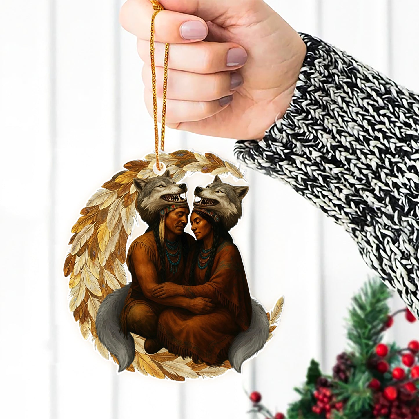 Spirit of the Wolves Chief - Unique Christmas Gift Decor Flat Acrylic