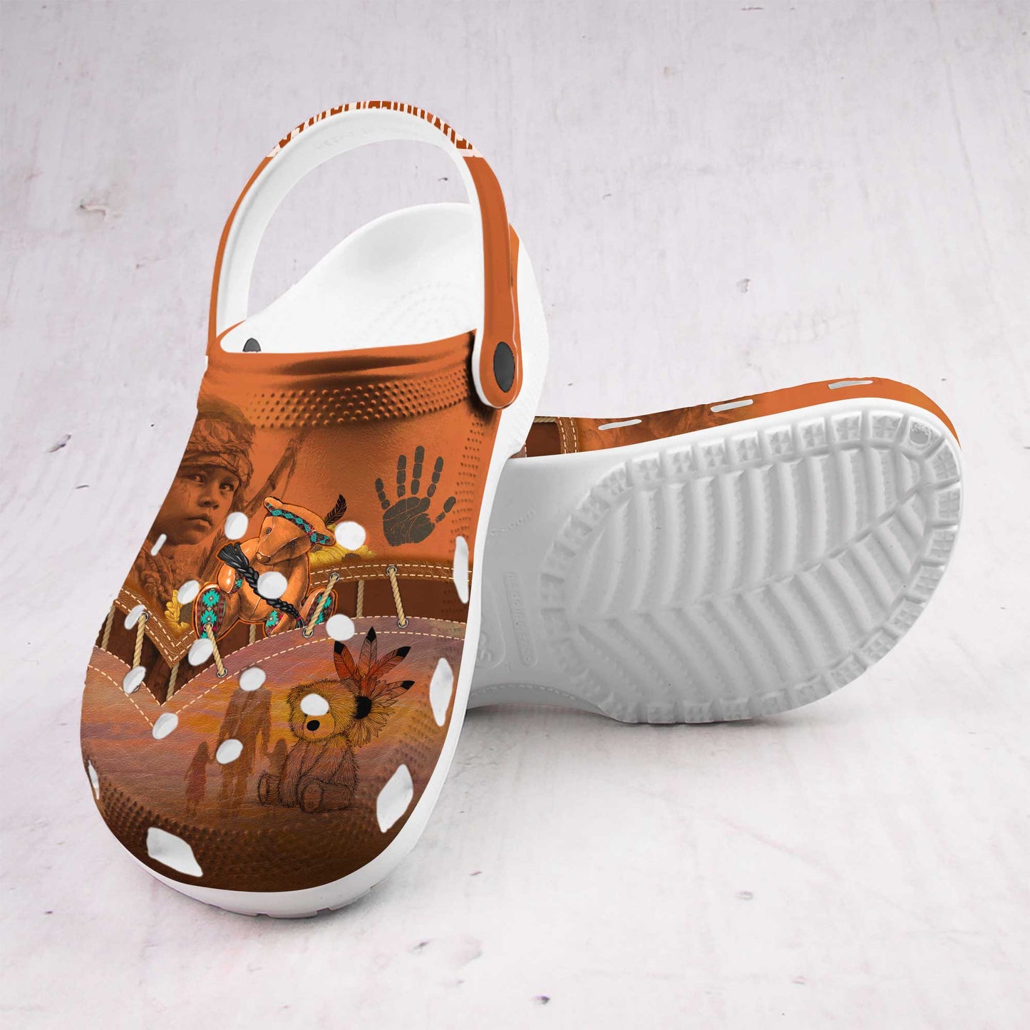 Every Child Matters For Orange Shirt Day 3D Clogs