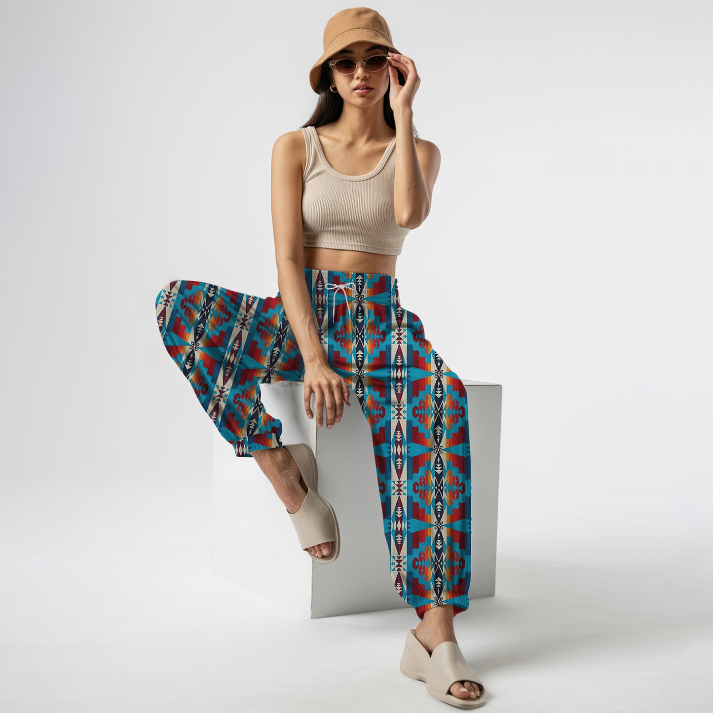 Boho Harem Pants - Yoga Boho Clothes with Pockets 08
