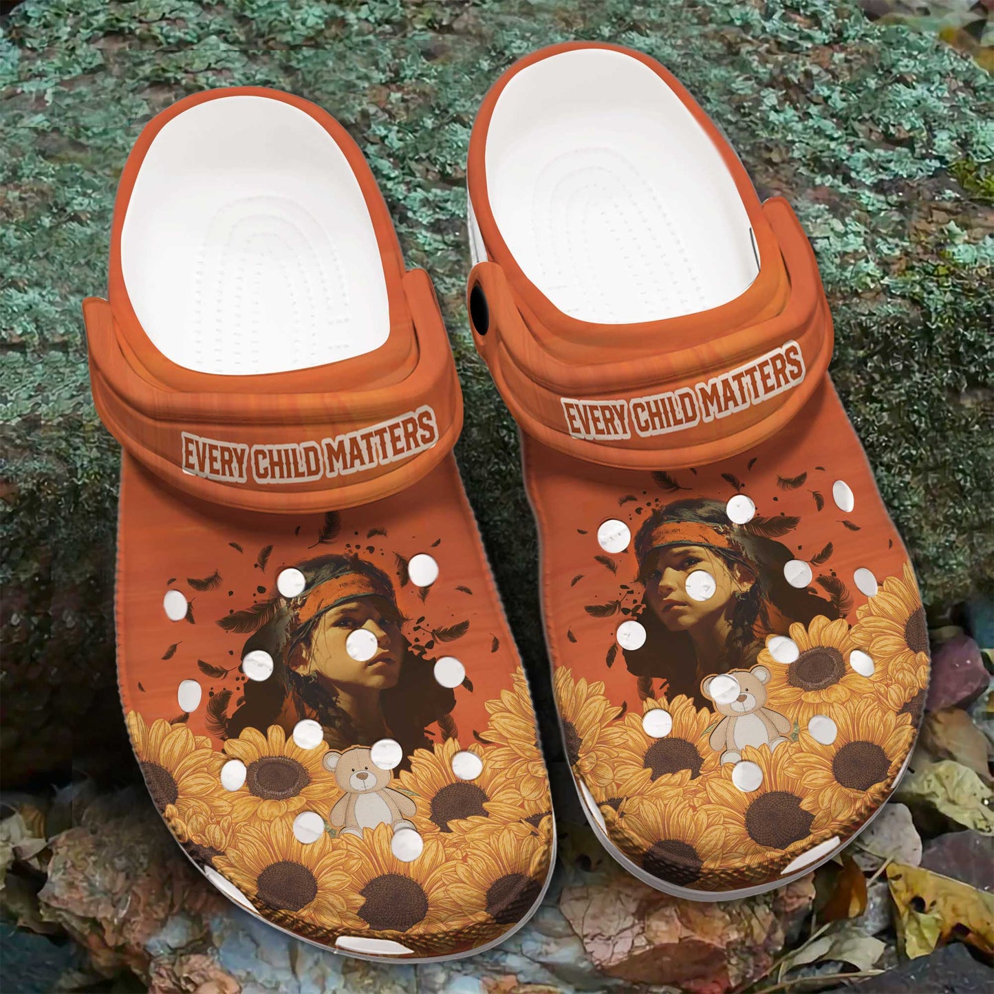 Every Child Matters For Orange Shirt Day 3D Clogs