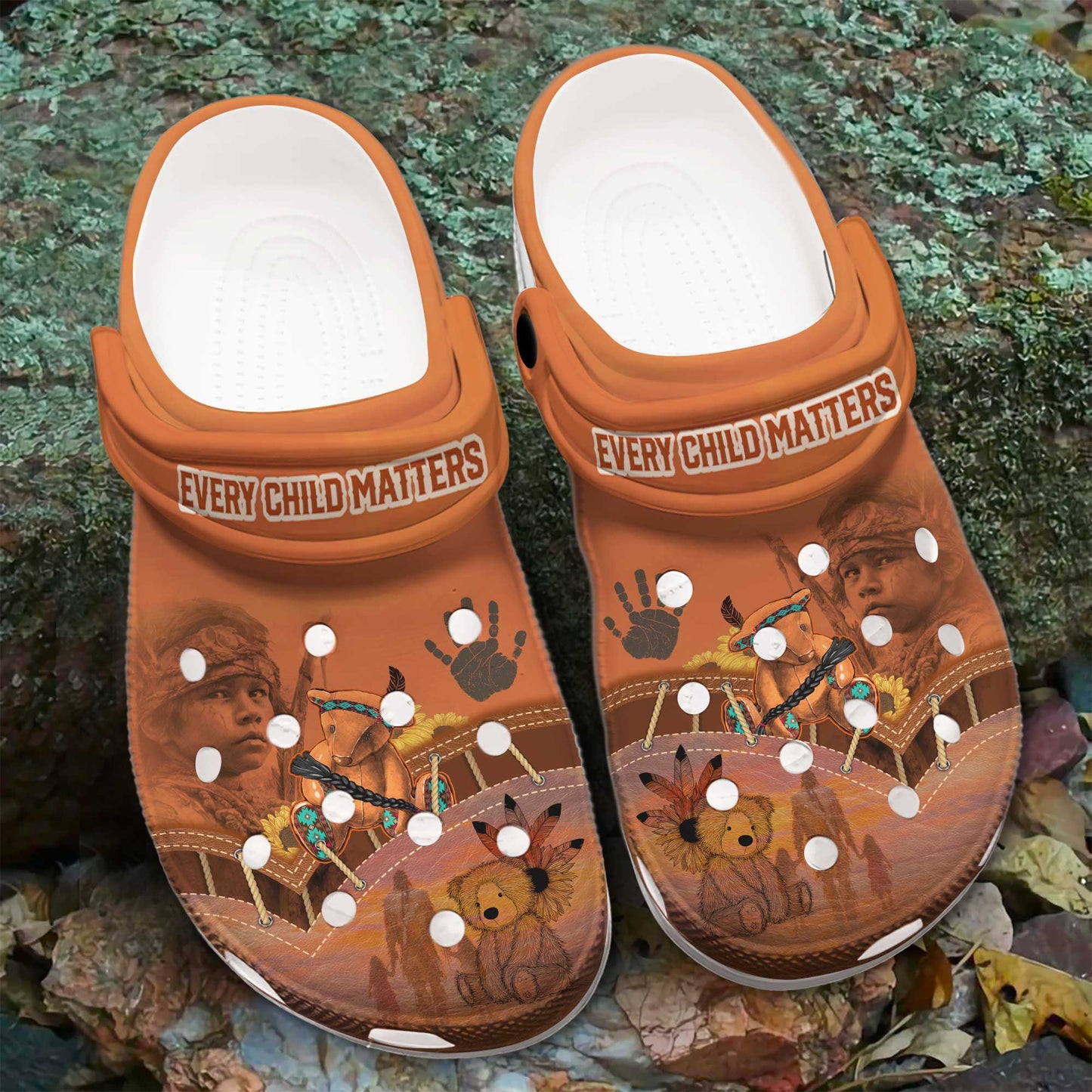 Every Child Matters For Orange Shirt Day 3D Clogs