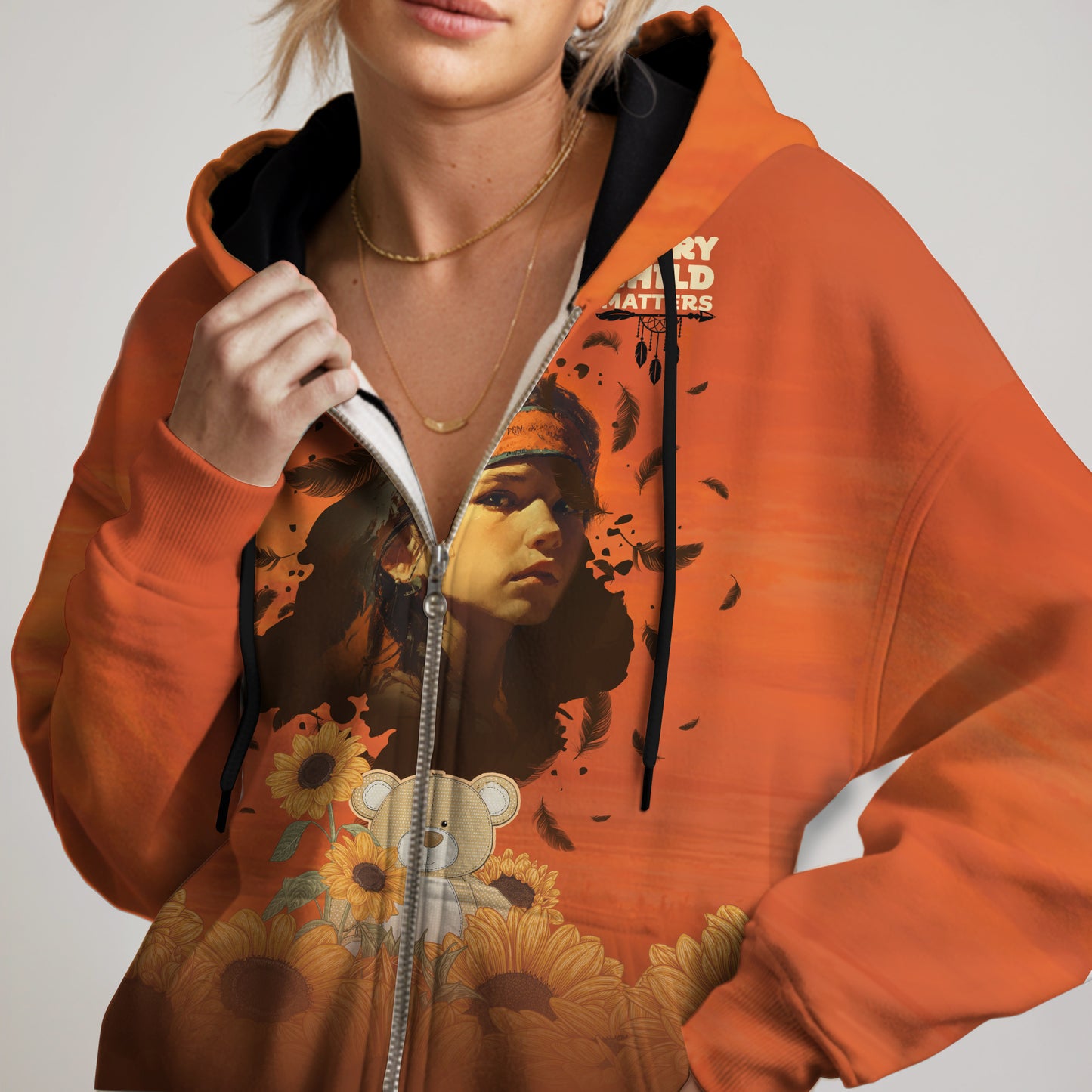 Every Child Matters For Orange Shirt Day 3D Hoodie