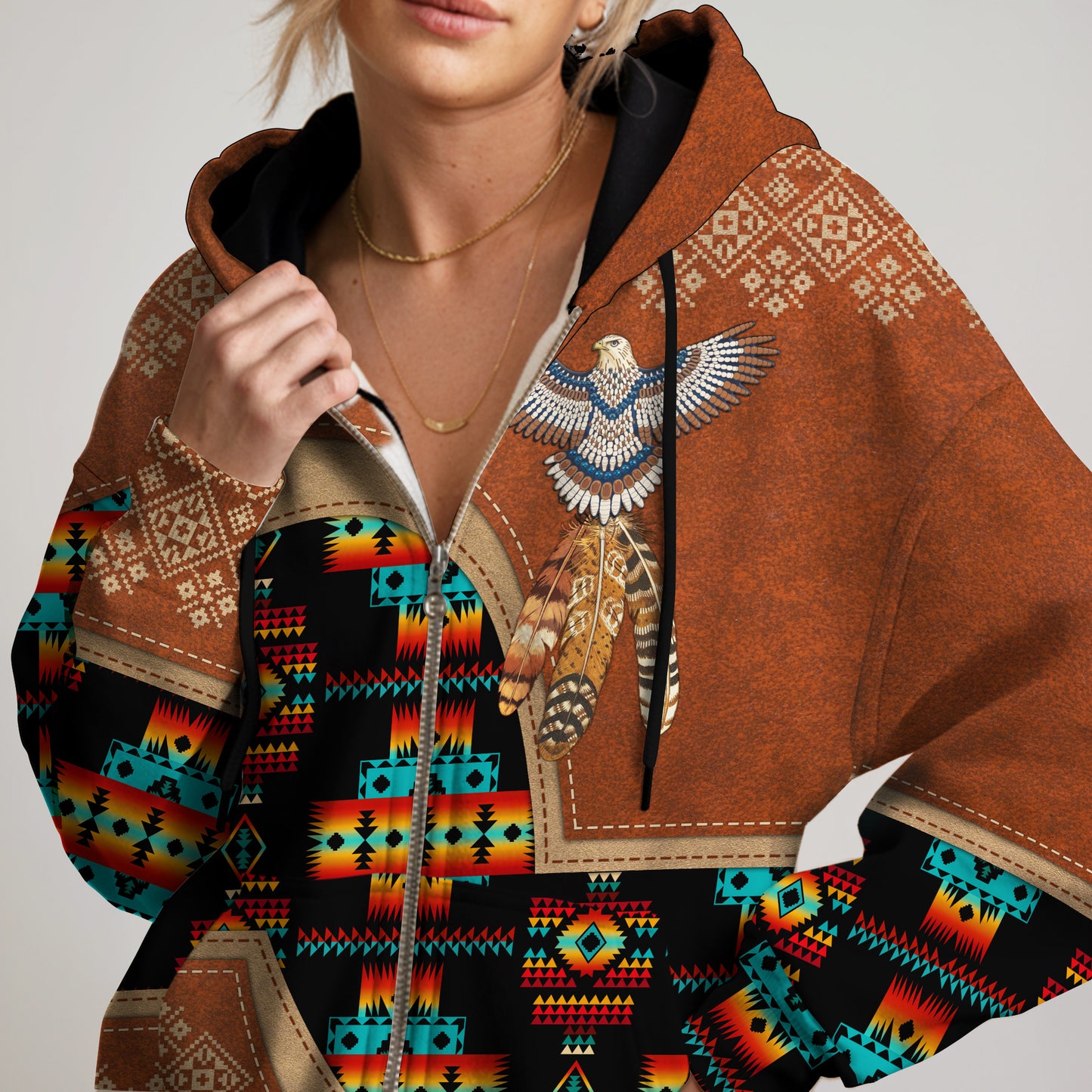Native Spirit Eagle Spirit Hoodie – Tribal Heritage