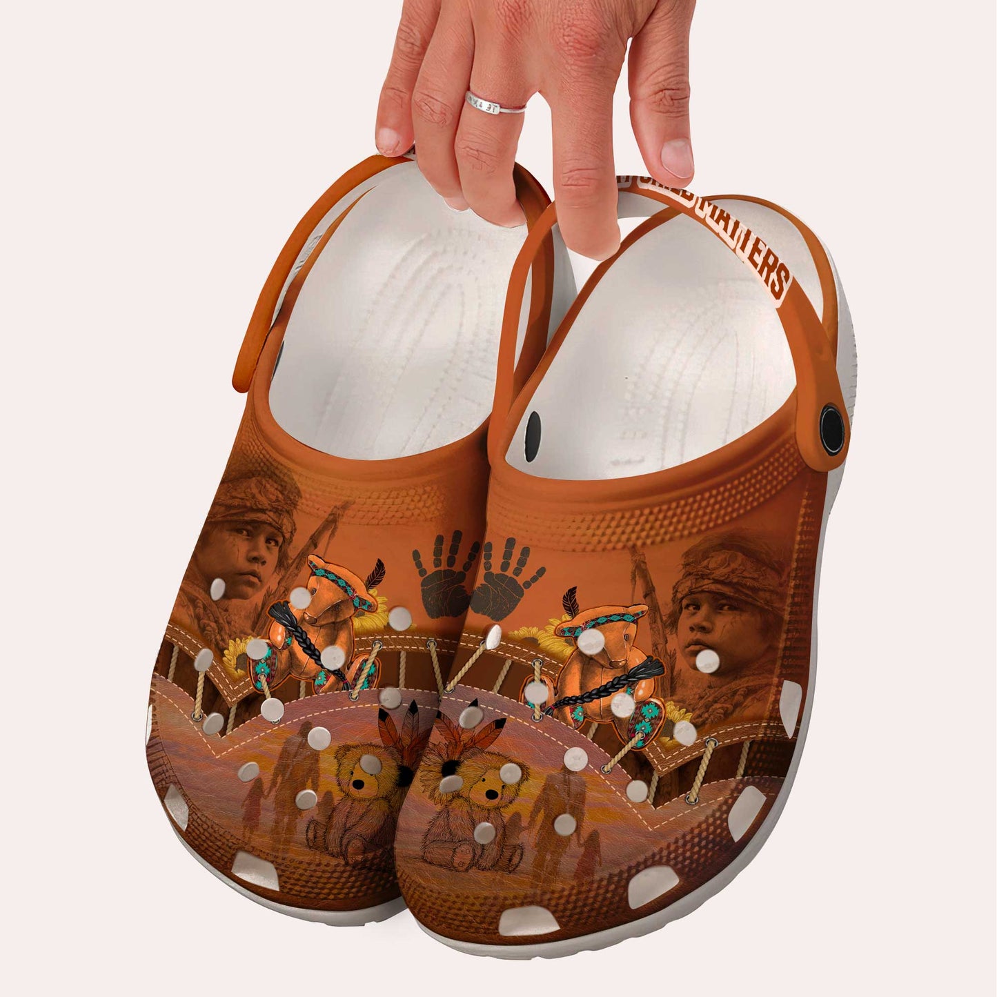Every Child Matters For Orange Shirt Day 3D Clogs