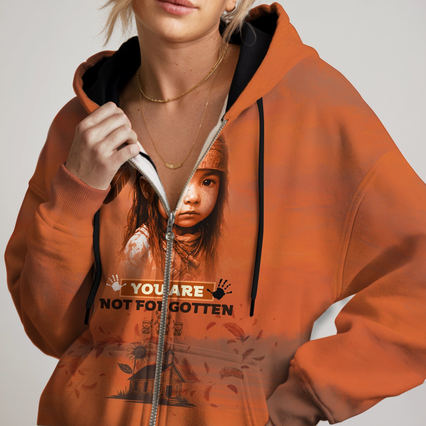 Every Child Matters For Orange Shirt Day 3D Hoodie