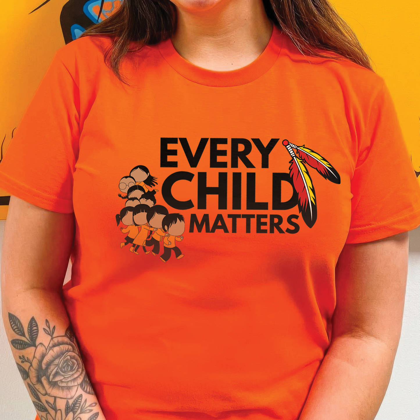 Every Child Matters For Orange Shirt Day Unisex T-Shirt/Hoodie/Sweatshirt 142