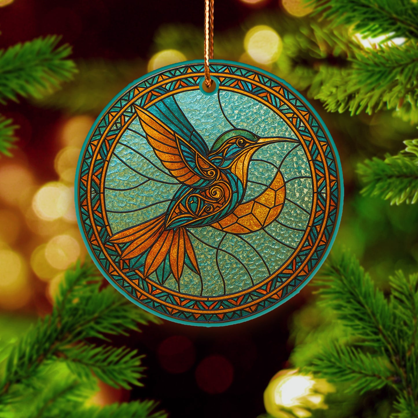 The Spirit of the Hummingbird β Native-Inspired Ornament Acrylic Symbolizing Freedom, Hope, and Light