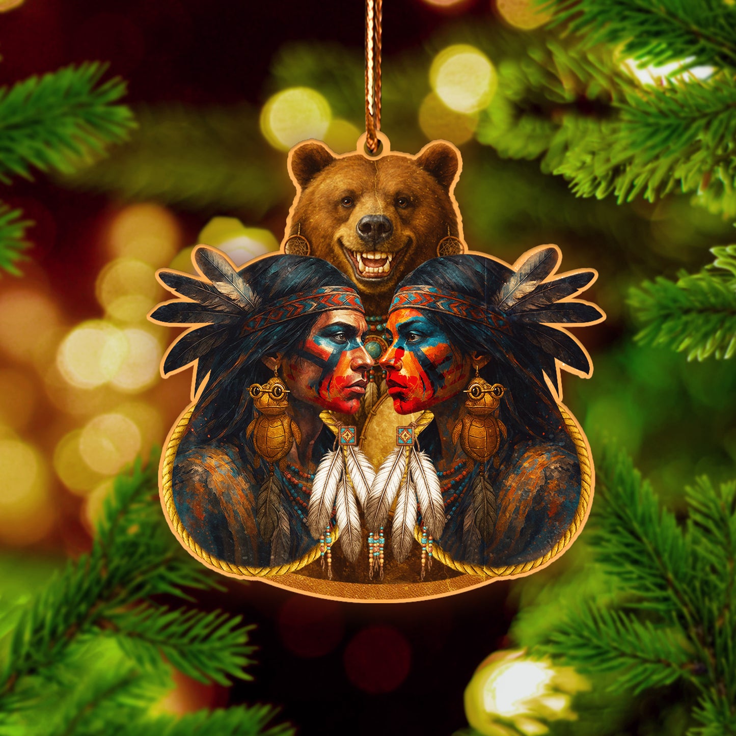 Spirit of the Bear - Unique Christmas Gift Decor Flat Acrylic