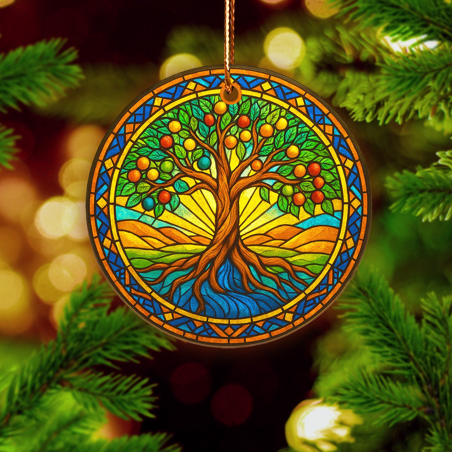 Tree of Life Ornament Acrylic โ Symbol of Growth, Family & Harmon