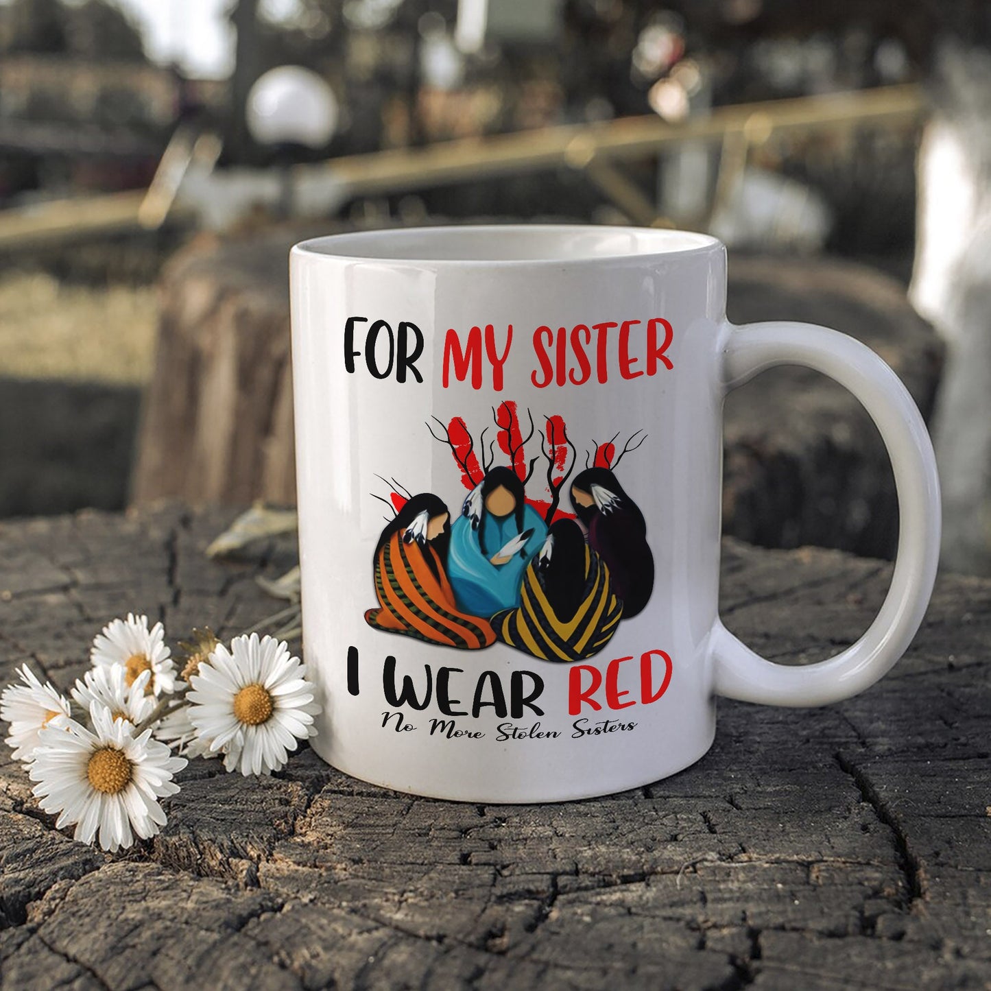 MMIW For My Sisters I Wear Red No More Sister Stolen Shirt