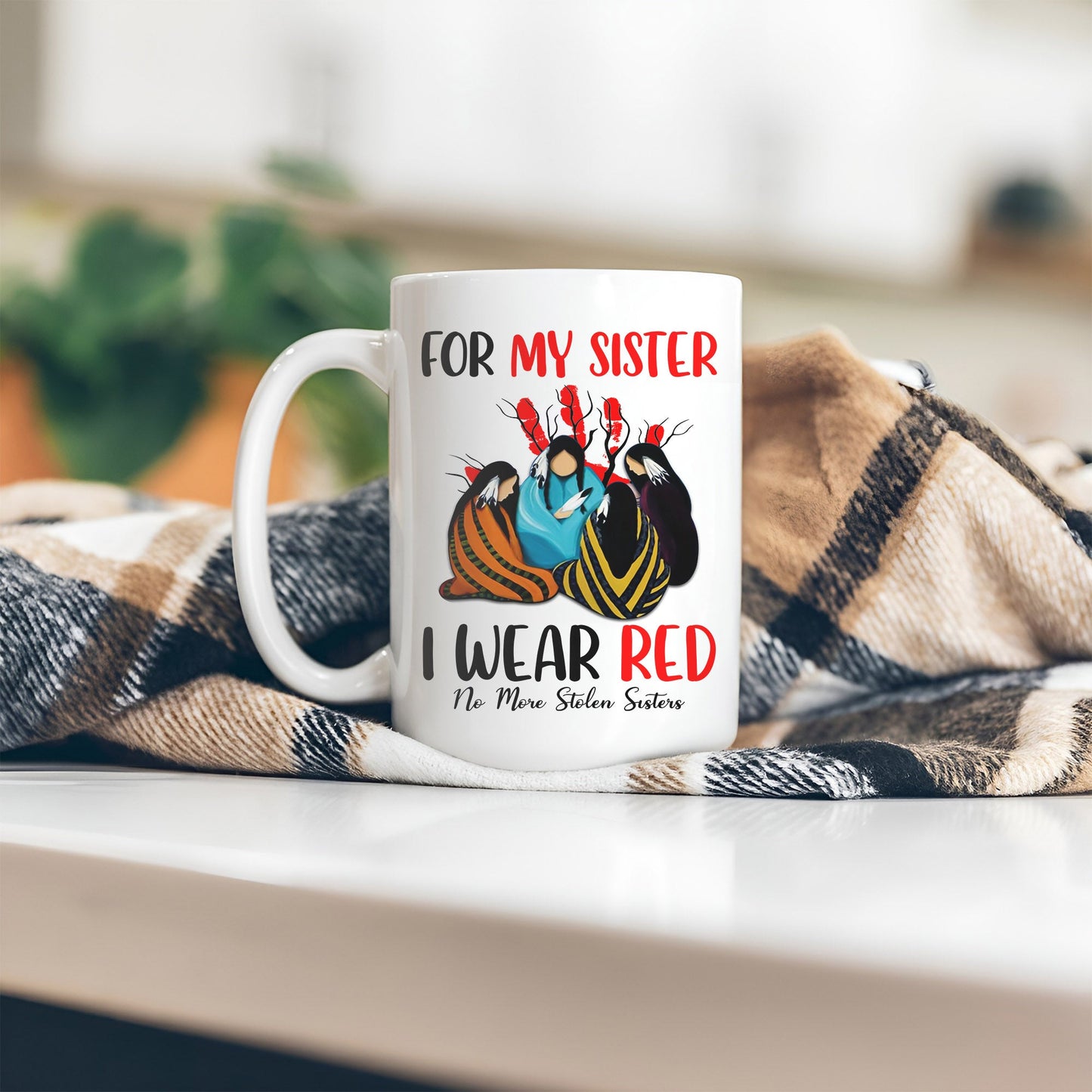 MMIW For My Sisters I Wear Red No More Sister Stolen Shirt