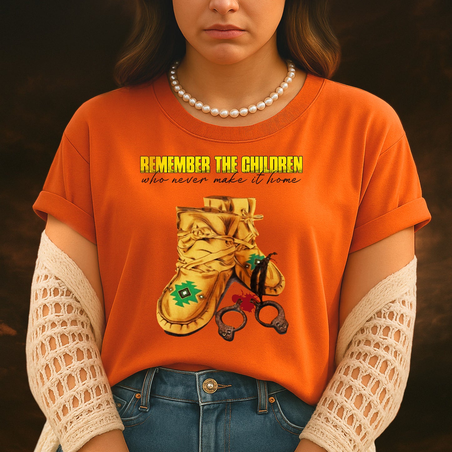 Every Child Matters Remember The Children Who Never Make It Home Native American Unisex T-Shirt/Hoodie/Sweatshirt