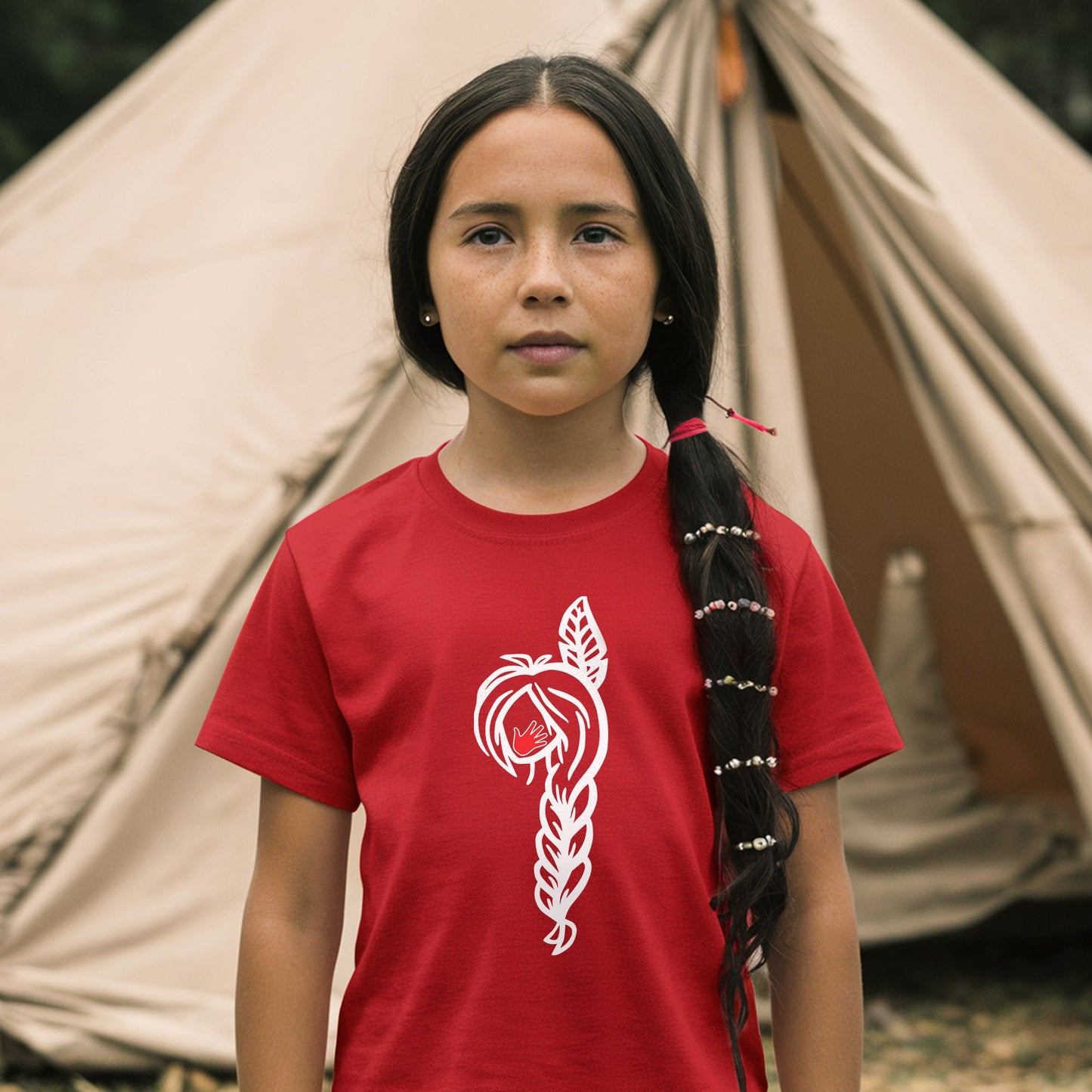 MMIW American Native Black Hair Indigenous Unisex T-Shirt