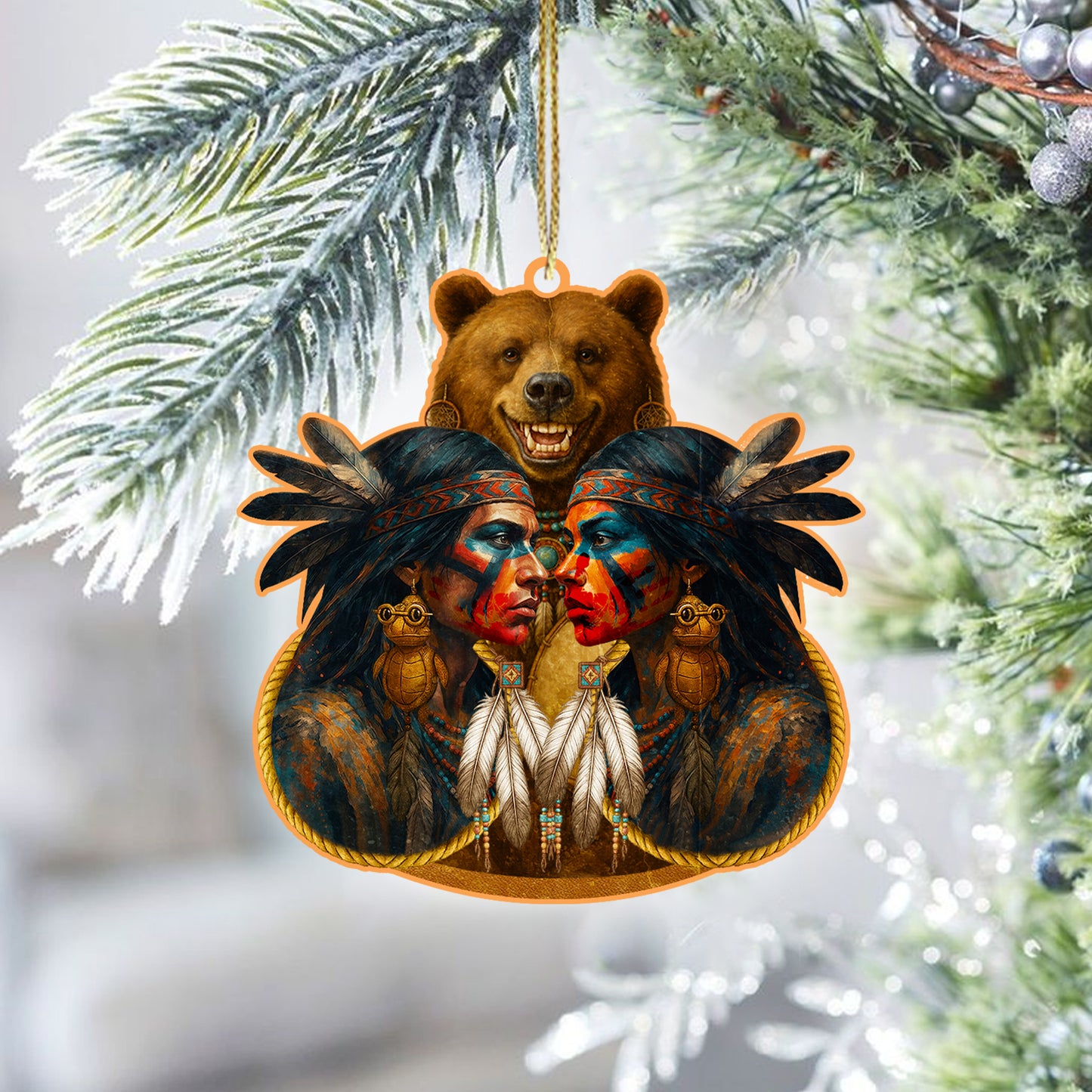 Spirit of the Bear  - Unique Christmas Gift Decor Flat Acrylic