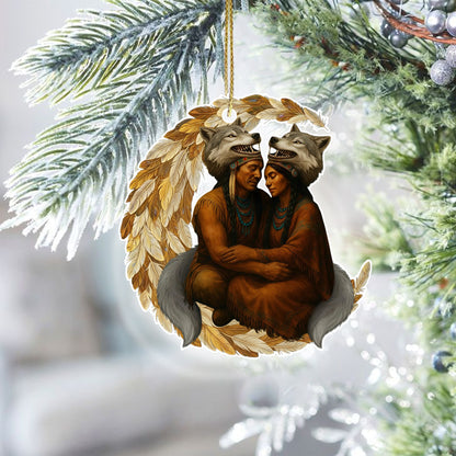 Spirit of the Wolves Chief  - Unique Christmas Gift Decor Flat Acrylic