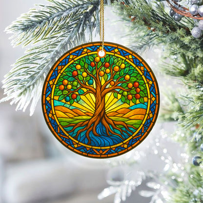 Tree of Life Ornament  Acrylic  – Symbol of Growth, Family & Harmon