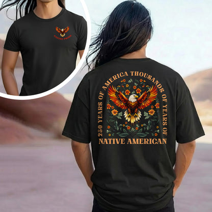 Native Pride - 250 Years of America "Thousands of Years of Native American" - Two Sides