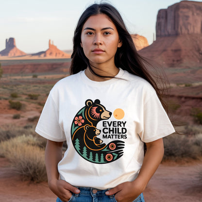 Every Child Matters Bear Family Unisex T-shirt/Hoodie/Sweatshirt