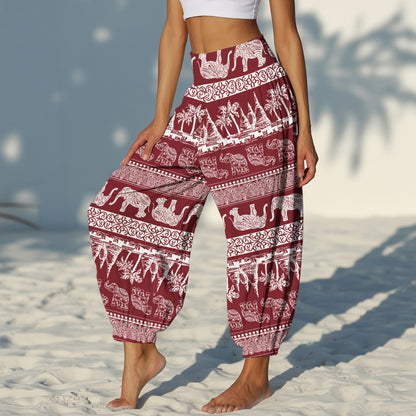 Elephant Harem Pants – Yoga Boho Clothes with Pockets 17