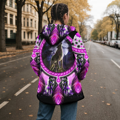 Wolf Power Native - Moon Howl Cloak The Spirit of the Purple Night