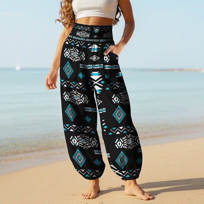Boho Harem Pants - Yoga Boho Clothes with Pockets 04