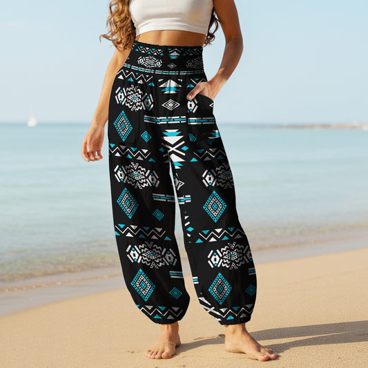 Boho Harem Pants - Yoga Boho Clothes with Pockets 04