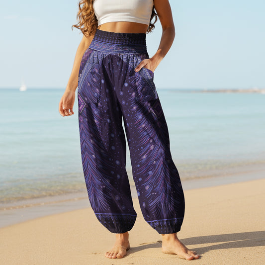 Boho Harem Pants - Yoga Boho Clothes with Pockets