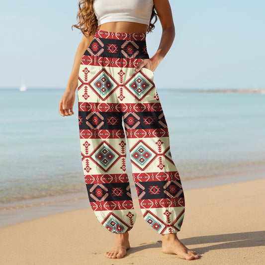 Boho Harem Pants - Yoga Boho Clothes with Pockets 13