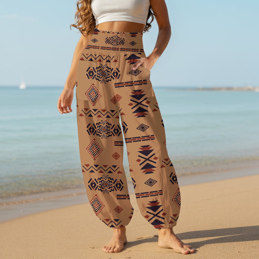 Boho Harem Pants - Yoga Boho Clothes with Pockets 02