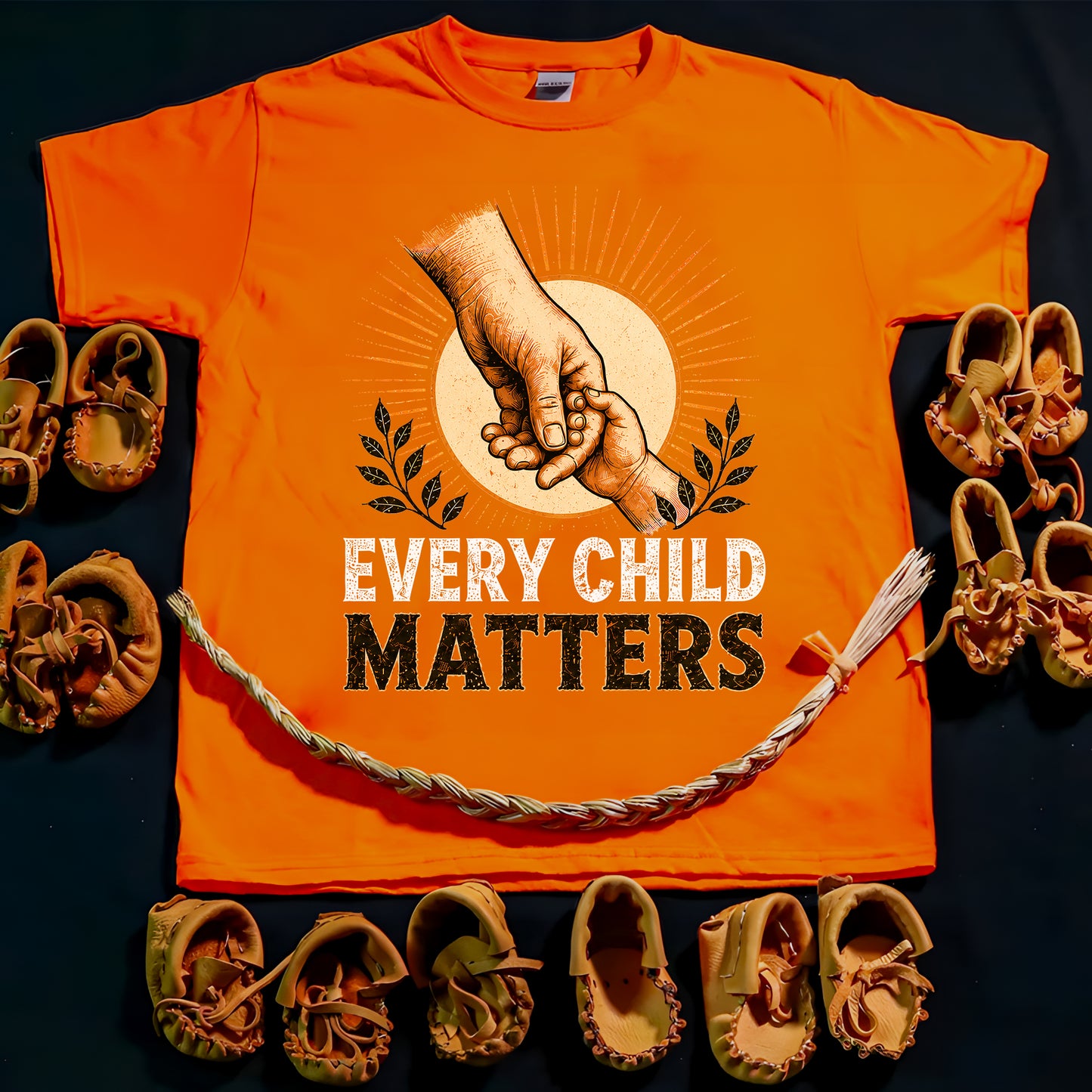 Every Child Matters T-Shirt - Native American Indigenous Orange Shirt Day You Are Not Forgotten - Two Sides