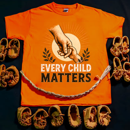 Every Child Matters T-Shirt - Native American Indigenous Orange Shirt Day You Are Not Forgotten - Two Sides