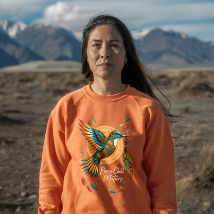 Every Child Matters Hummingbird Shirt, You Are Not Forgotten Tee, Indigenous Orange Shirt - Two Sides