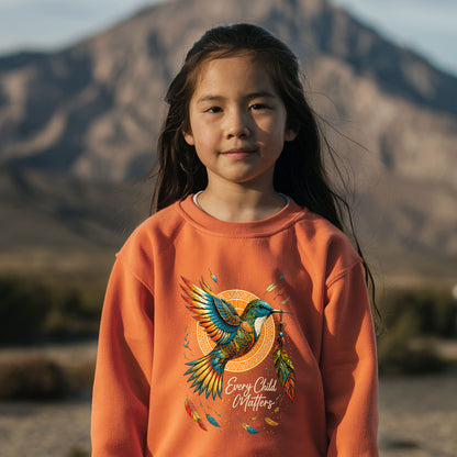 Every Child Matters Hummingbird Shirt, You Are Not Forgotten Tee, Indigenous Orange Shirt - Two Sides