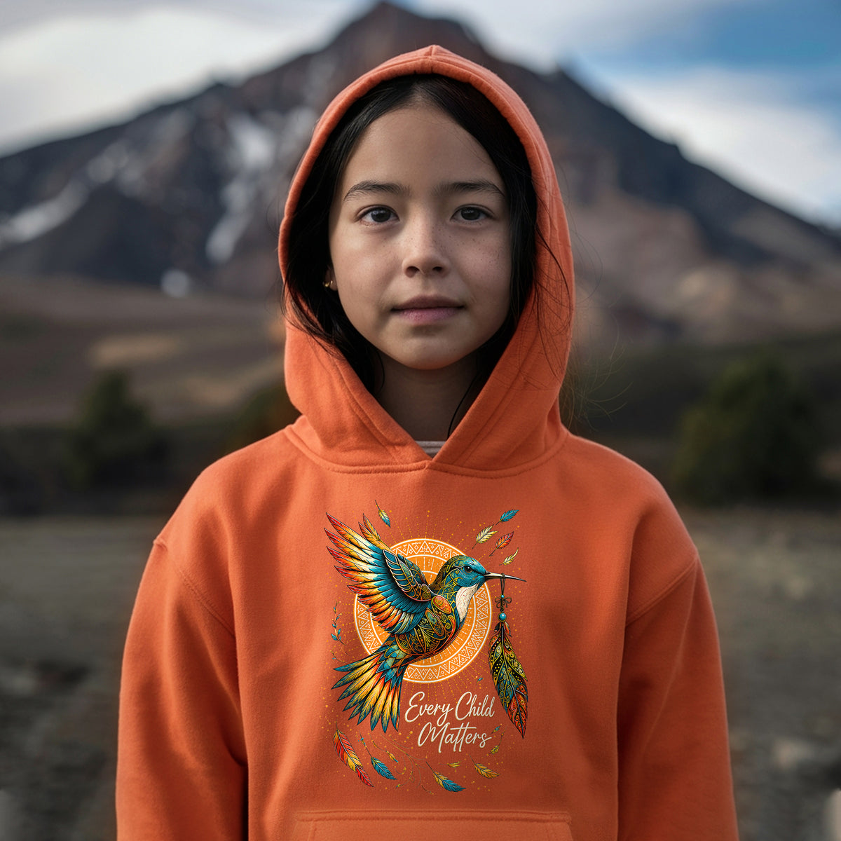 Every Child Matters Hummingbird Shirt, You Are Not Forgotten Tee, Indigenous Orange Shirt - Two Sides